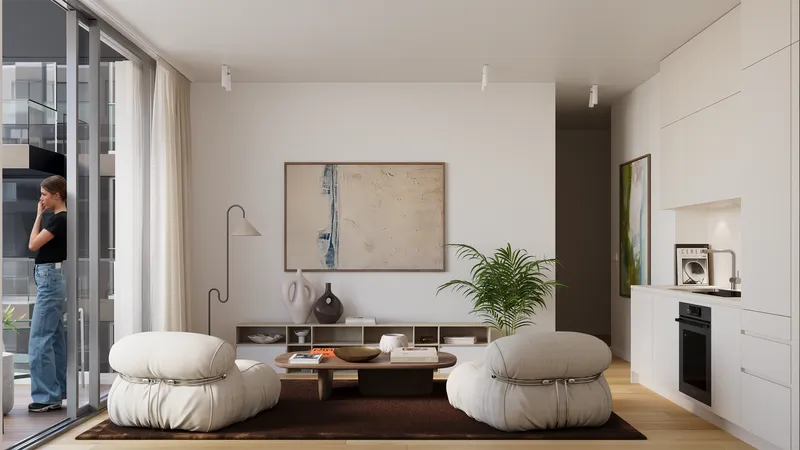 Sixty2 | 2-Zimmer-Wohnung mit Balkon in Berlin-Mitte — photo 1